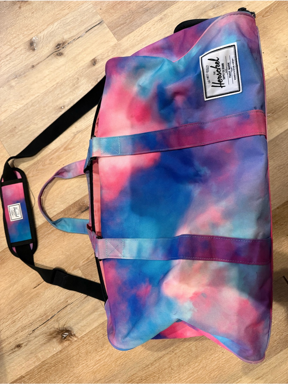 Herschel Supply Company Tie-Dye Weekender Duffel - Pink, Blue, Purple